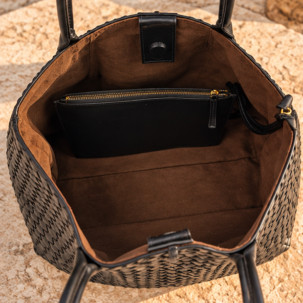 Virellia Woven Tote Bag