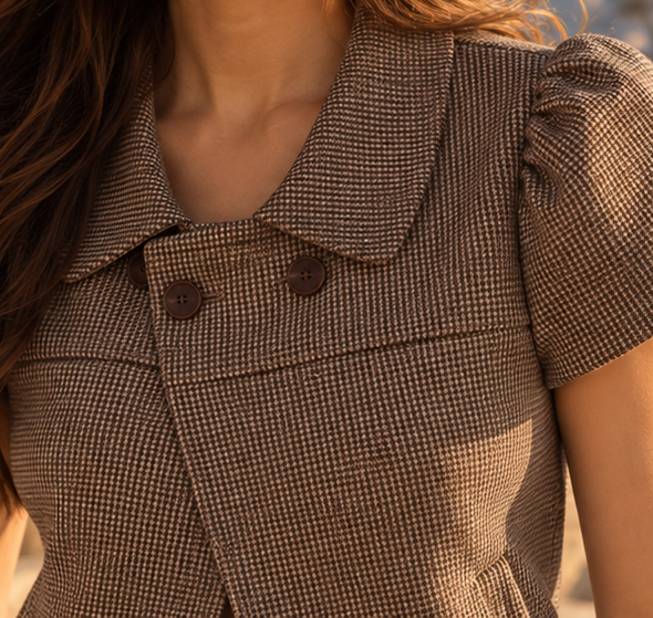 Velmora Tailored Top