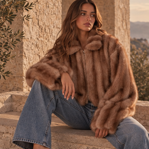 Elowen Faux Fur Jacket