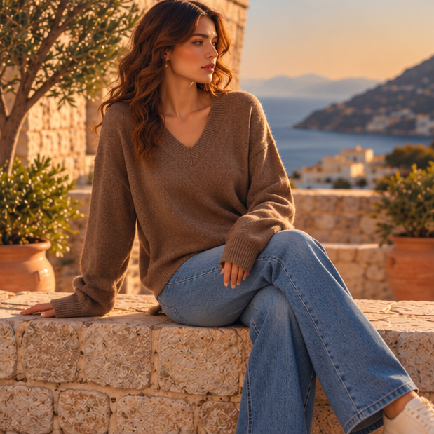 Aveline V-Neck Knit