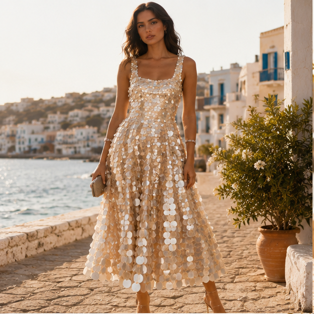 Evadne Dress