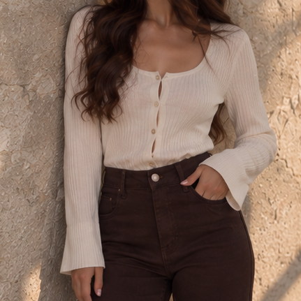 Maëvia Flare Jeans