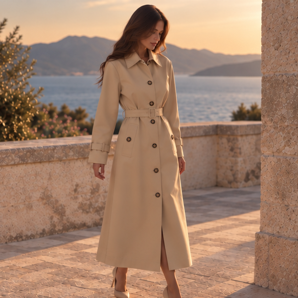 Solenne Trench Coat