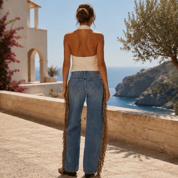 Sienna Fringe Jeans