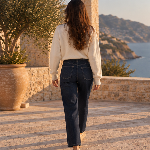 Noélie Straight Jeans