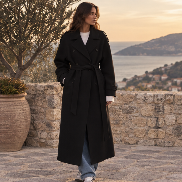 Élodie Noir Coat