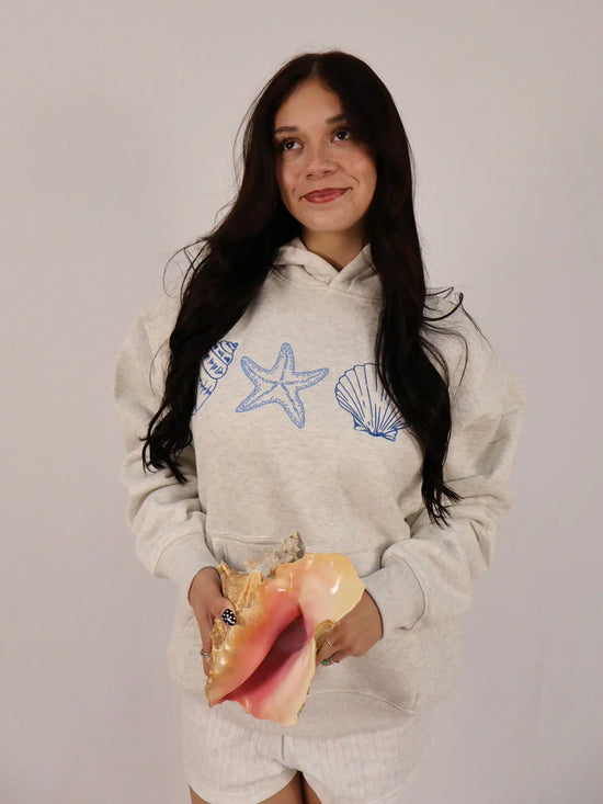 Get 70% Off Only Today - Seashell Hoodie 💕