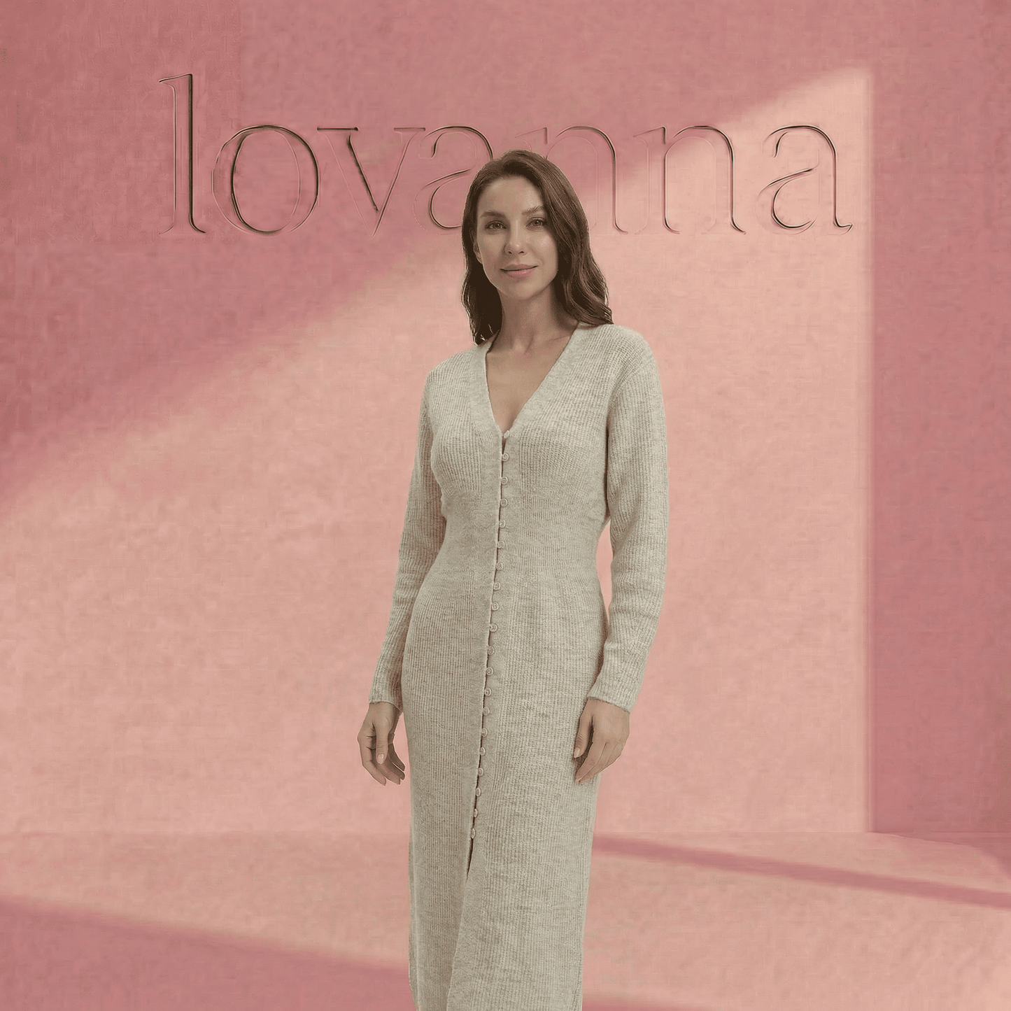 Get 50% Off On The Lovaana Knitted Cardigan Dress 💕