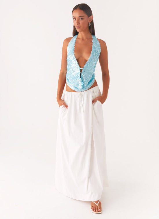 Get 1+1 Free Rio Dreams Cowl Neck Halter Top