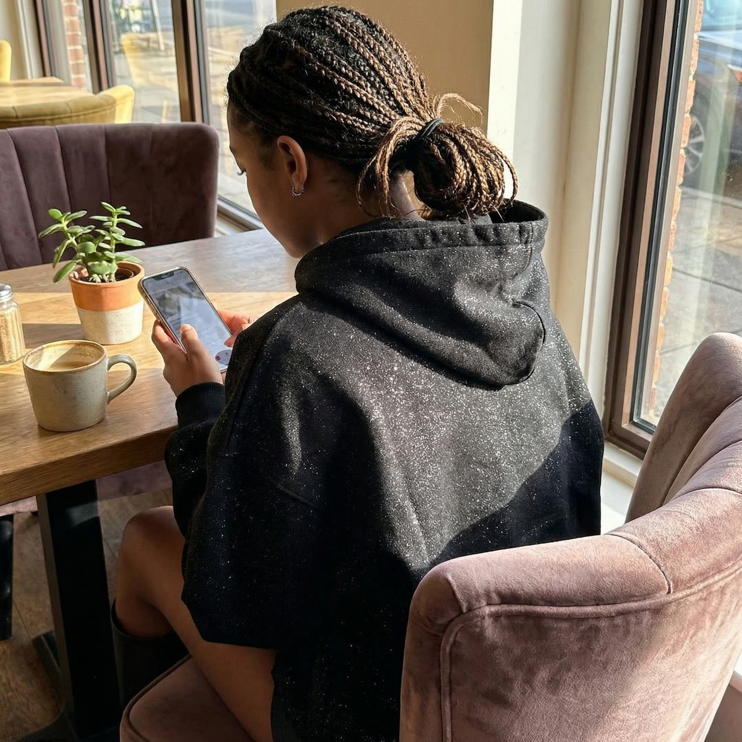 Get 70% Off Only Today - Lovaana Original Black Hoodie 💕