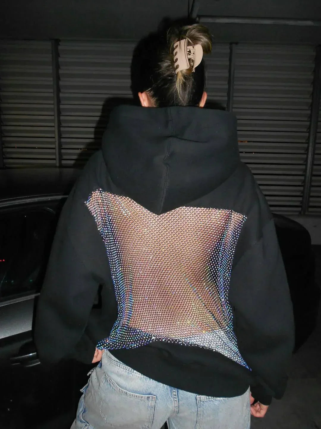 Get 70% Off Only Today - Transparent Back Hoodie 💕