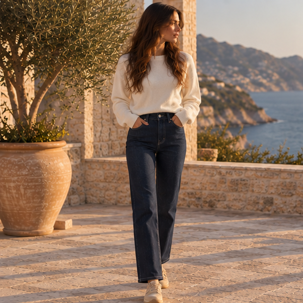 Noélie Straight Jeans