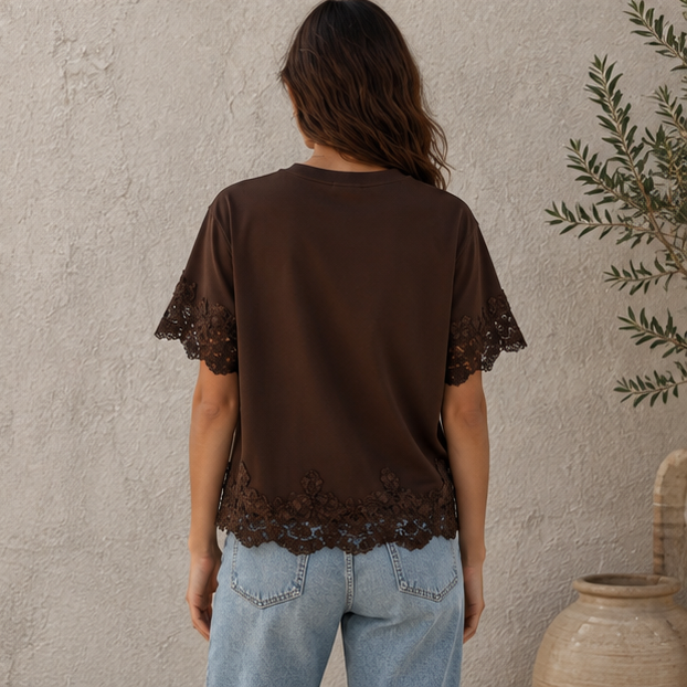 Amélie Lace Top