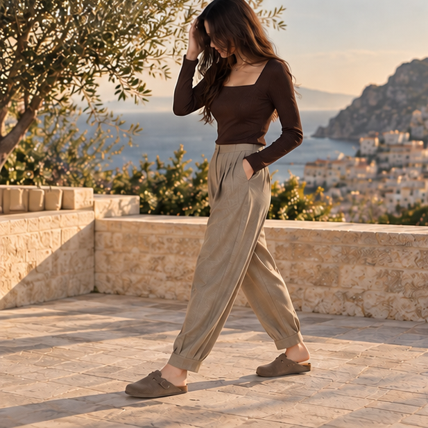 Elowen Pleated Pants