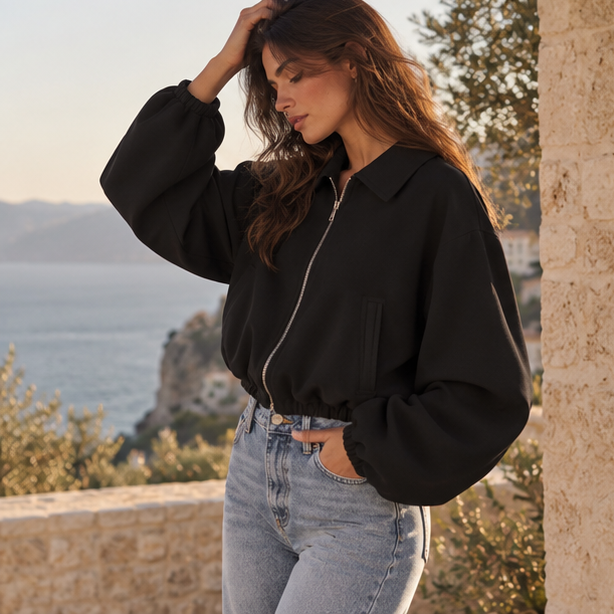 Amélie Cropped Jacket