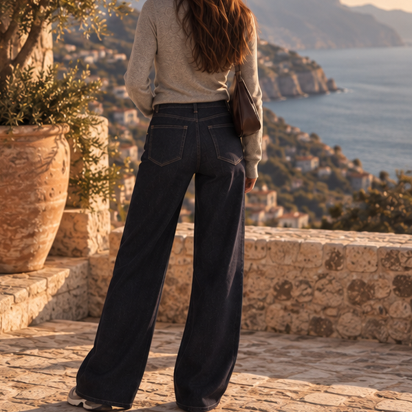 Elvire Wide-Leg Jeans