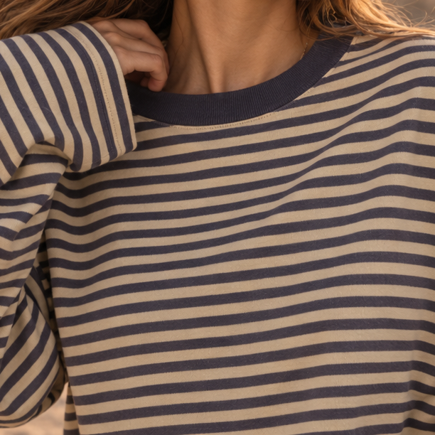 Éloane Striped Top