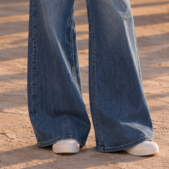 Selene Wide-Leg Jeans