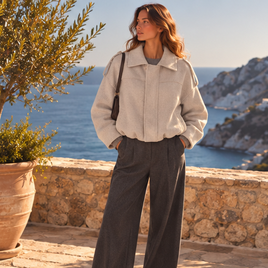 Solenne Soft-Form Jacket