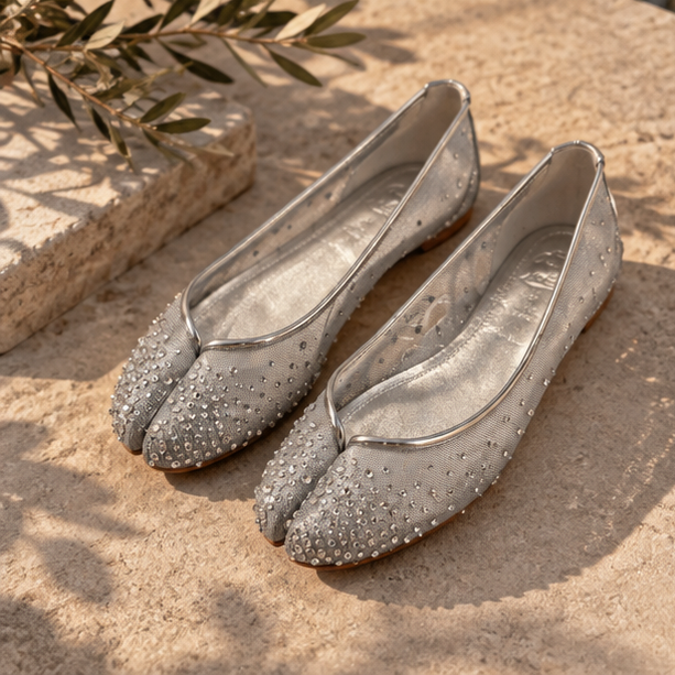Celestine Crystal Flat