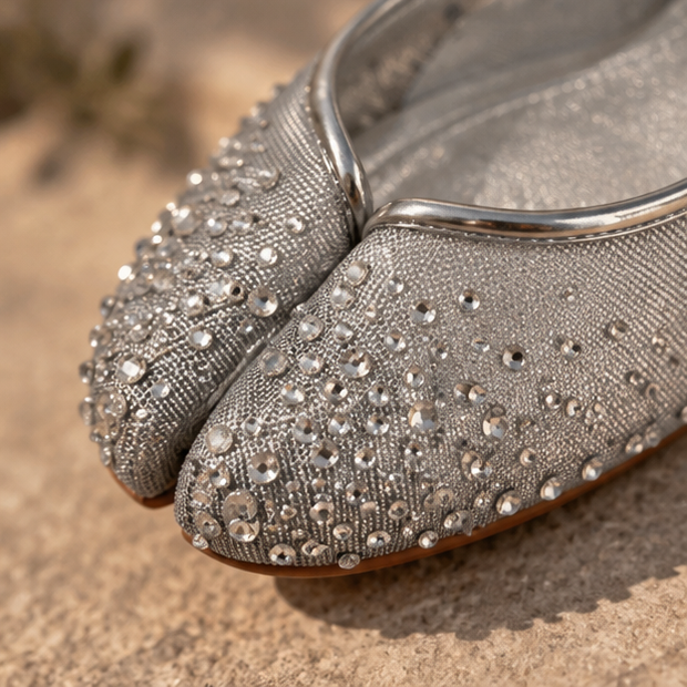 Celestine Crystal Flat