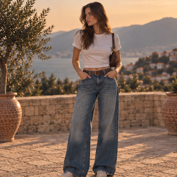 Aveline Wide-Leg Jeans