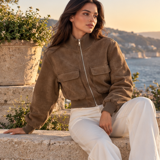 Sorelia Suede Jacket