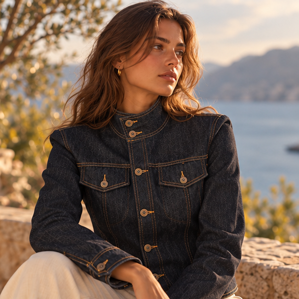 Noélia Structured Denim Jacket