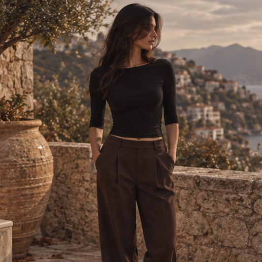 Noéline Sculpted Top
