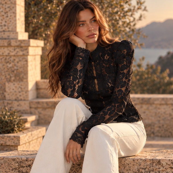 Aveline Lace Top