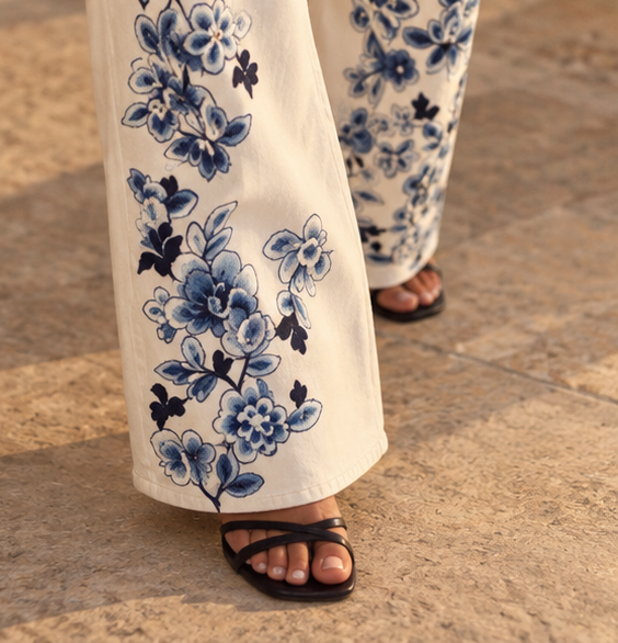 Celestine Embroidered Jeans