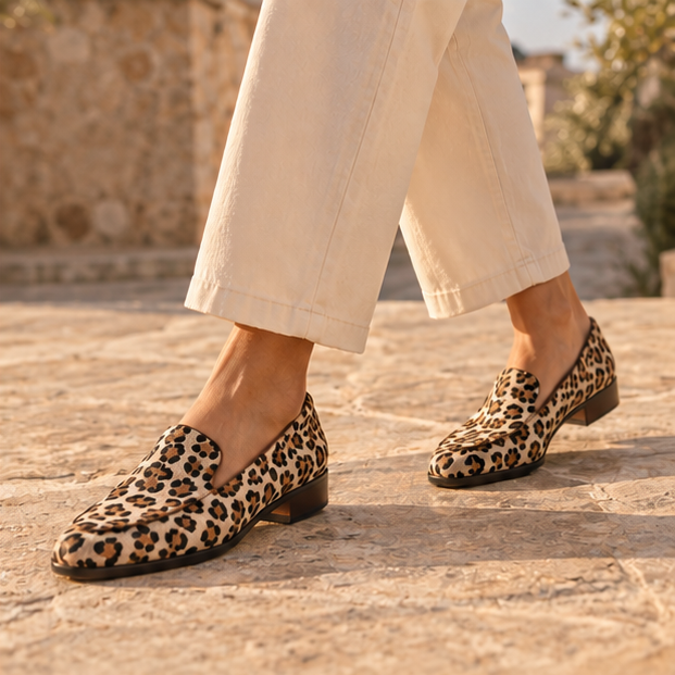 Sorella Leopard Loafers