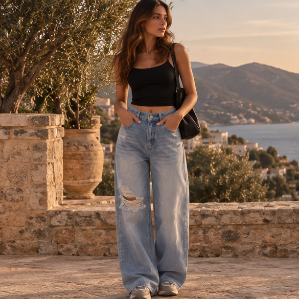 Maëlys wide-Leg Jeans