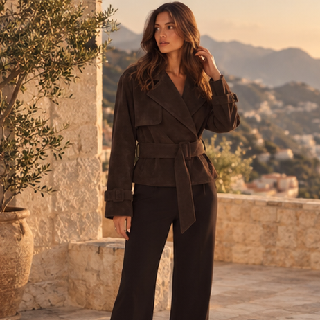 Virelle Suede Jacket
