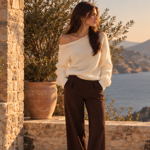 Elowen Ivory Knit
