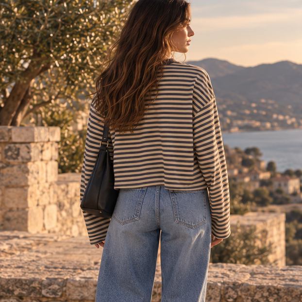 Éloane Striped Top