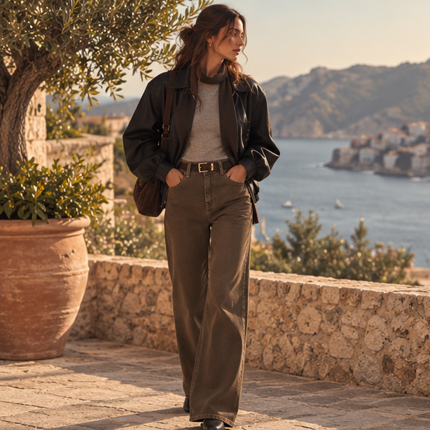 Virella Wide-Leg Jeans