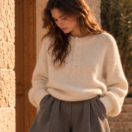 Élodie Cloud Knit Sweater
