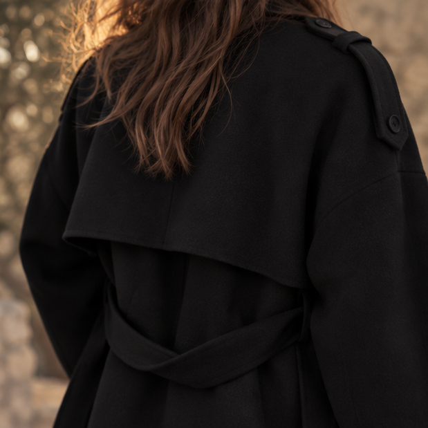 Élodie Noir Coat
