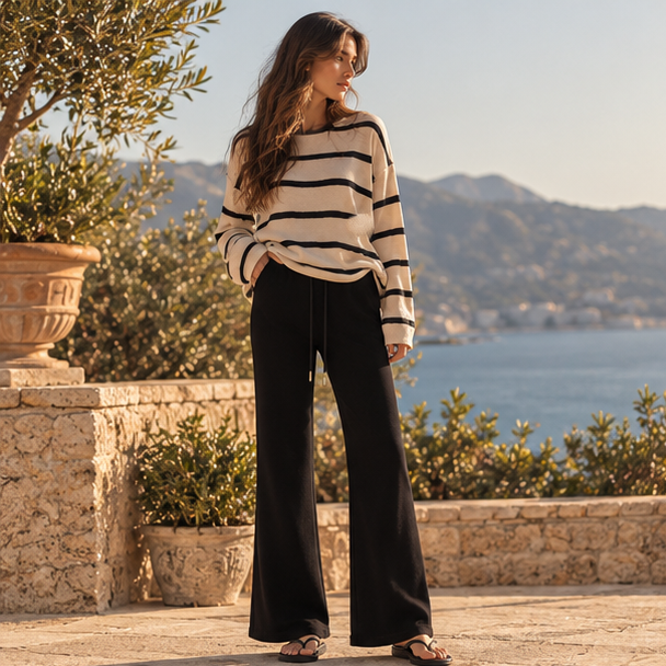Elvéra Soft Flare Pants