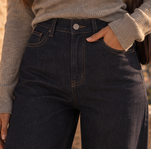 Elvire Wide-Leg Jeans