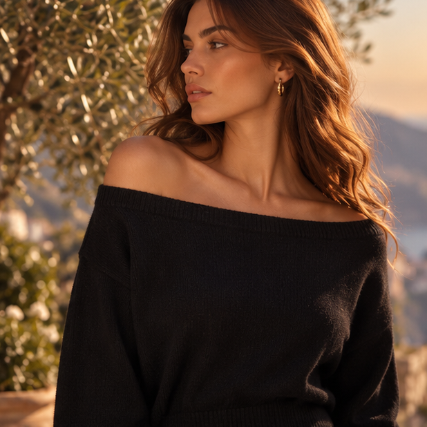 Noéline Off-Shoulder Knit