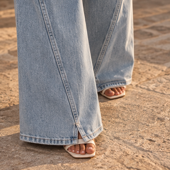 Maëlys Layered Jeans